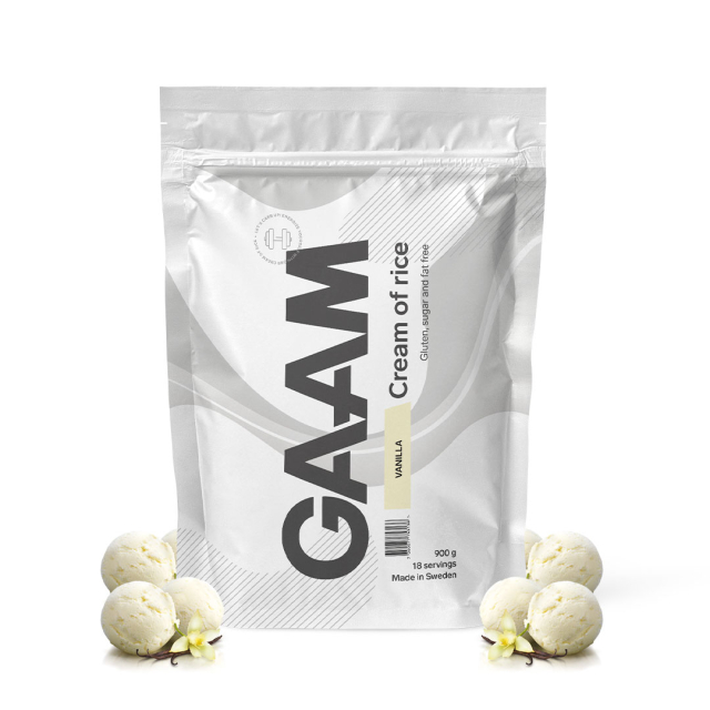 GAAM Cream of Rice 900 g Vanilla