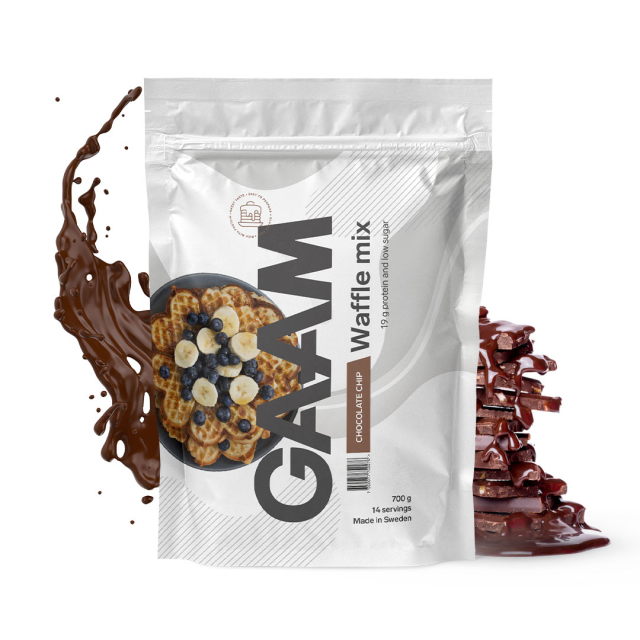 GAAM Waffle Mix 700 g Chocolate Chip