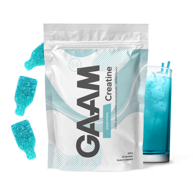 GAAM Creatine 300 g Sour Pops