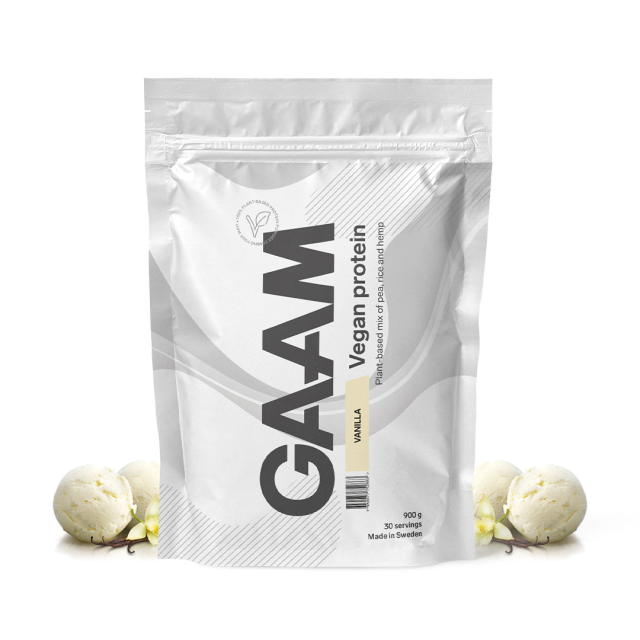 GAAM Vegan Protein 900 g Vanilla